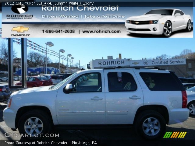 2012 GMC Yukon SLT 4x4 in Summit White