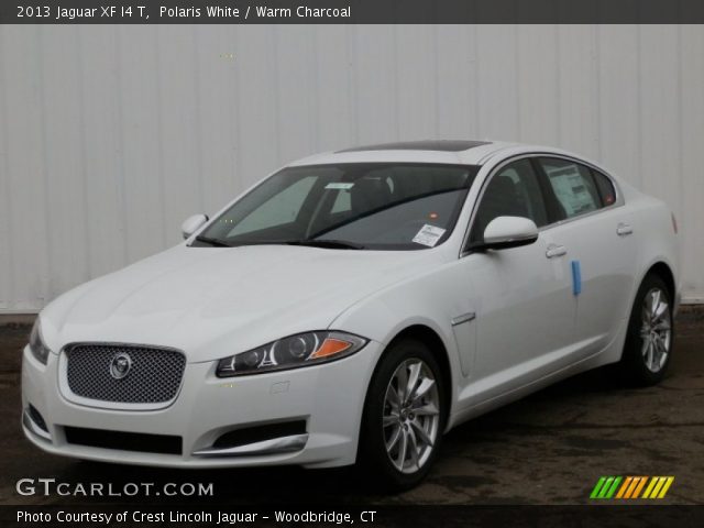 2013 Jaguar XF I4 T in Polaris White