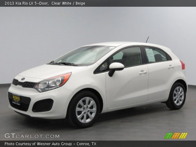 2013 Kia Rio LX 5-Door in Clear White