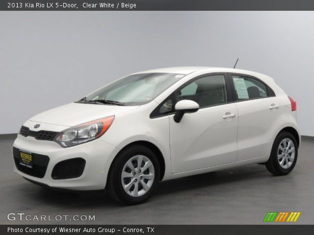 2013 Kia Rio LX 5-Door in Clear White