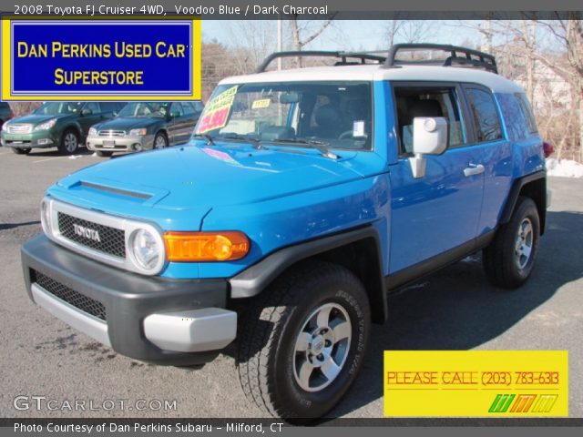 2008 Toyota FJ Cruiser 4WD in Voodoo Blue