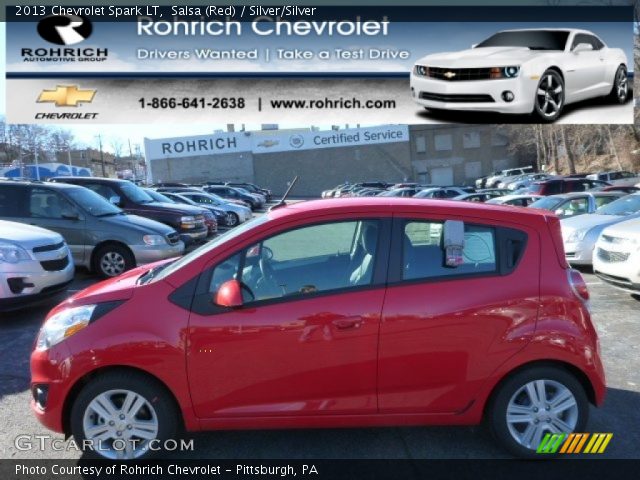 2013 Chevrolet Spark LT in Salsa (Red)