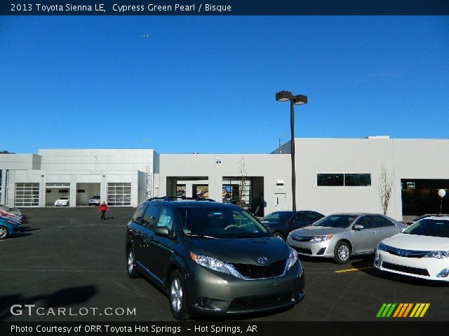 2013 Toyota Sienna LE in Cypress Green Pearl