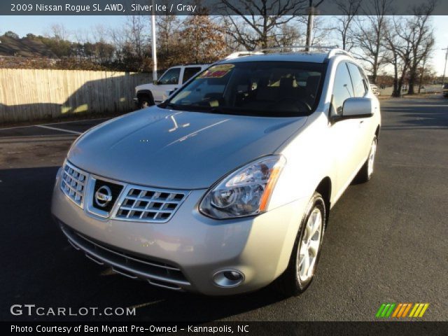 2009 Nissan Rogue SL AWD in Silver Ice