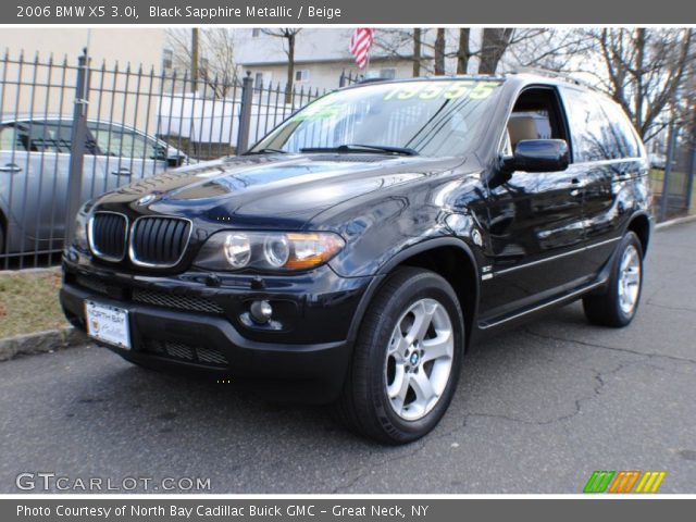 2006 BMW X5 3.0i in Black Sapphire Metallic