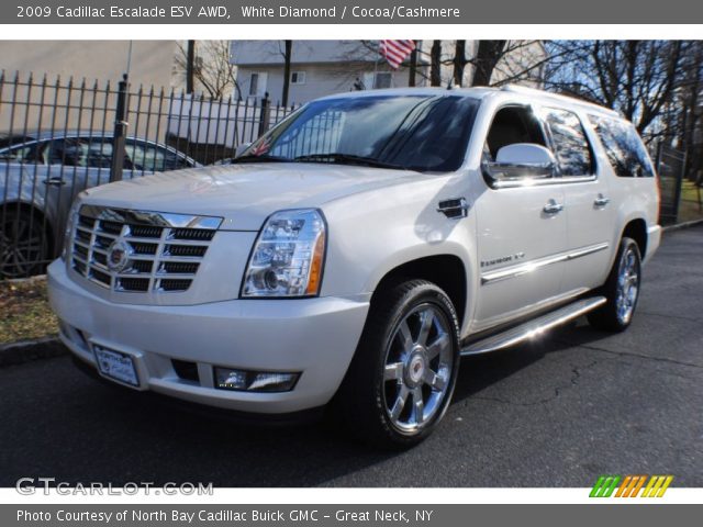 2009 Cadillac Escalade ESV AWD in White Diamond