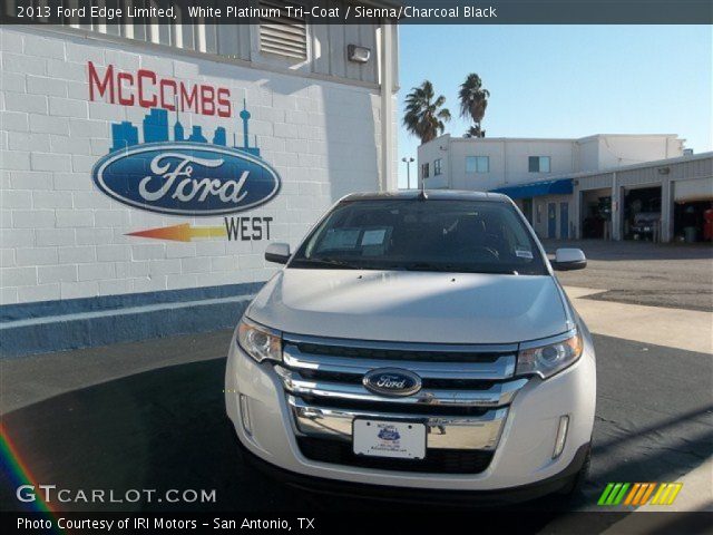 2013 Ford Edge Limited in White Platinum Tri-Coat