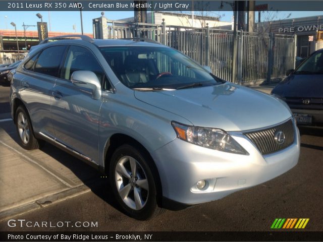 2011 Lexus RX 350 AWD in Cerulean Blue Metallic