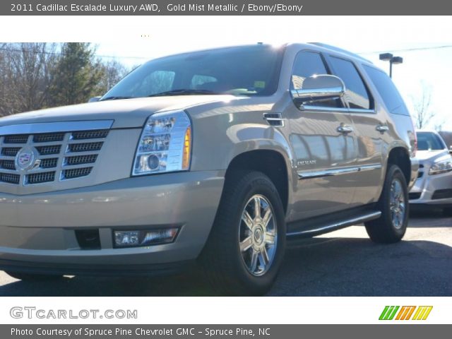 2011 Cadillac Escalade Luxury AWD in Gold Mist Metallic