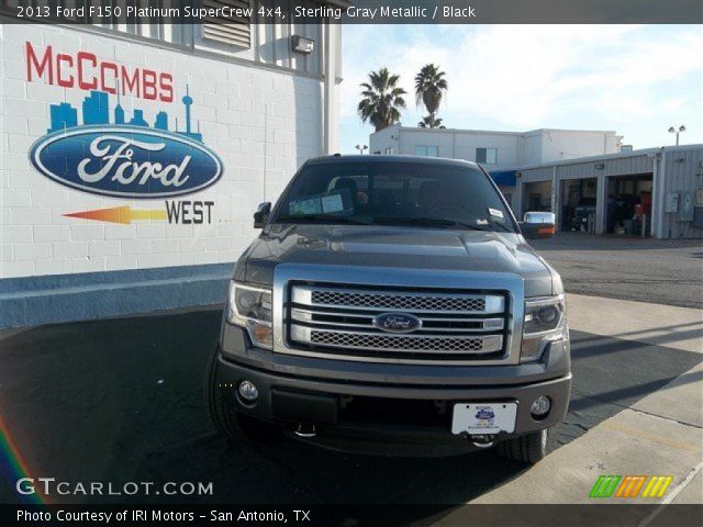 2013 Ford F150 Platinum SuperCrew 4x4 in Sterling Gray Metallic