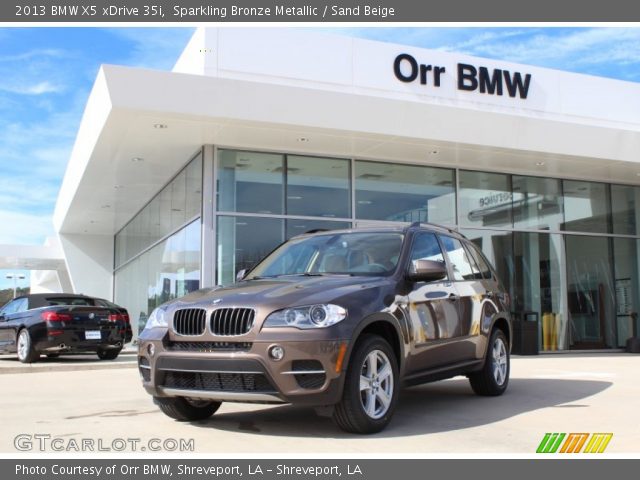 2013 BMW X5 xDrive 35i in Sparkling Bronze Metallic
