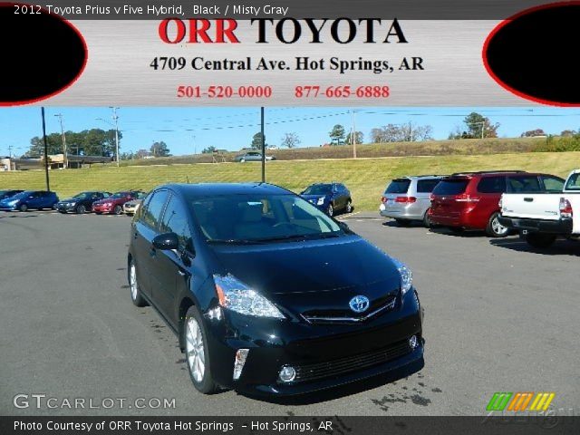 2012 Toyota Prius v Five Hybrid in Black