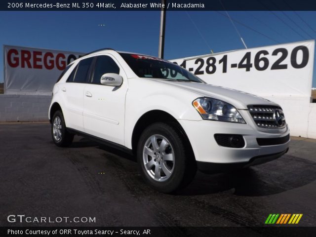 2006 Mercedes-Benz ML 350 4Matic in Alabaster White