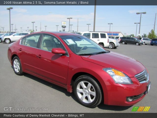 2008 Nissan Altima 2.5 SL in Sonoma Sunset Metallic