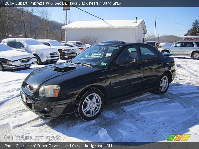 2004 Subaru Impreza WRX Sedan in Java Black Pearl