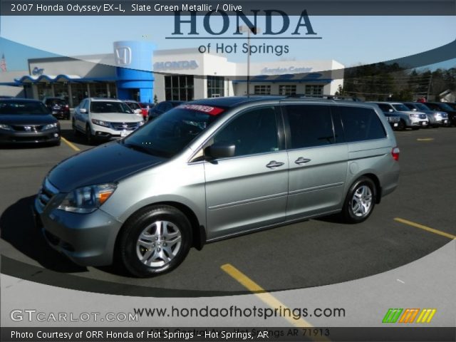 2007 Honda Odyssey EX-L in Slate Green Metallic