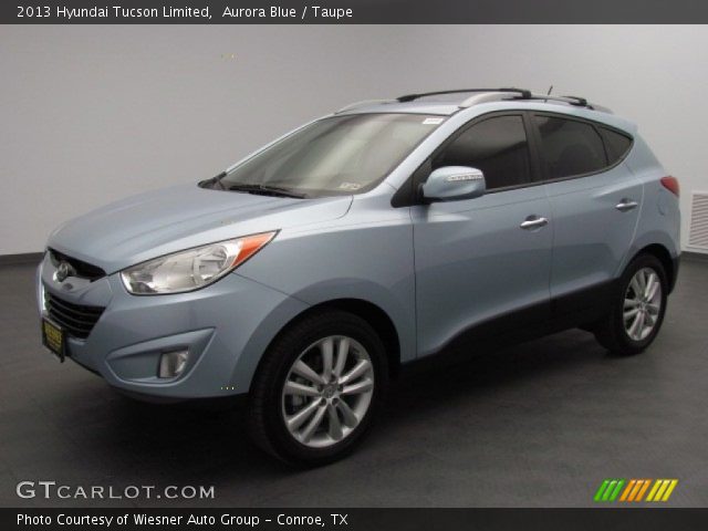 2013 Hyundai Tucson Limited in Aurora Blue