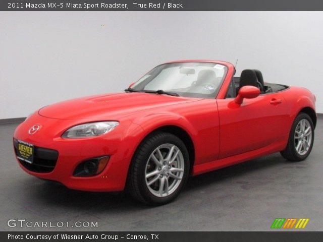 2011 Mazda MX-5 Miata Sport Roadster in True Red