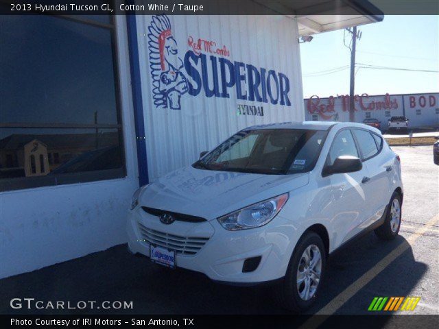 2013 Hyundai Tucson GL in Cotton White