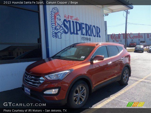 2013 Hyundai Santa Fe Sport in Canyon Copper