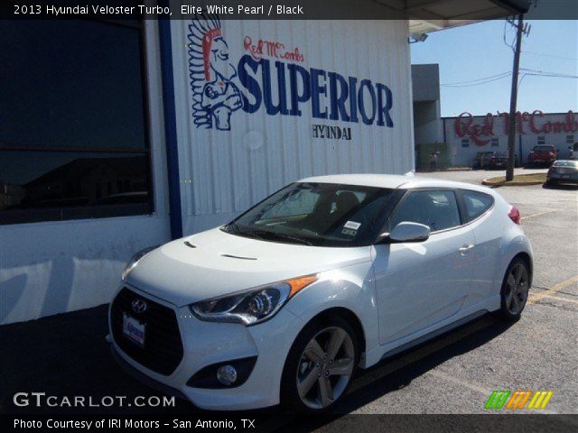 2013 Hyundai Veloster Turbo in Elite White Pearl