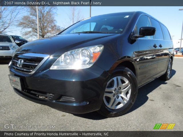 2007 Honda Odyssey EX-L in Nighthawk Black Pearl