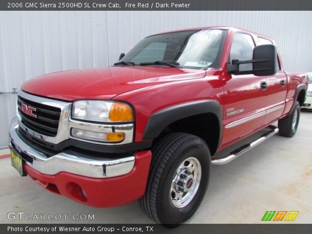 2006 GMC Sierra 2500HD SL Crew Cab in Fire Red