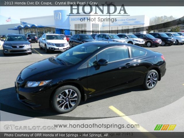 2013 Honda Civic EX Coupe in Crystal Black Pearl