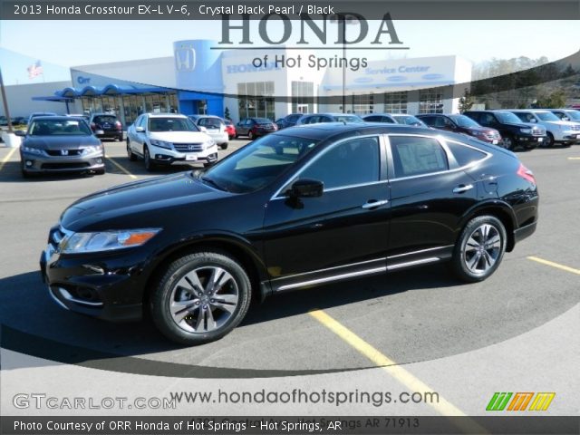 2013 Honda Crosstour EX-L V-6 in Crystal Black Pearl