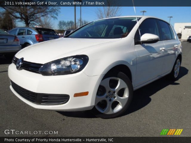 2011 Volkswagen Golf 4 Door in Candy White