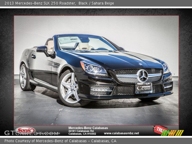 2013 Mercedes-Benz SLK 250 Roadster in Black