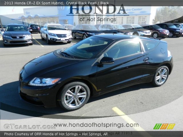 2013 Honda CR-Z EX Sport Hybrid in Crystal Black Pearl