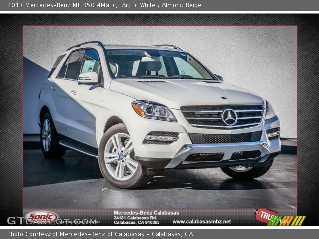 2013 Mercedes-Benz ML 350 4Matic in Arctic White