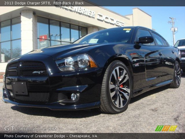 2013 Dodge Charger SRT8 in Pitch Black