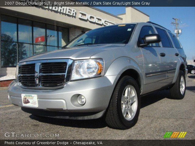 2007 Dodge Durango SLT in Bright Silver Metallic