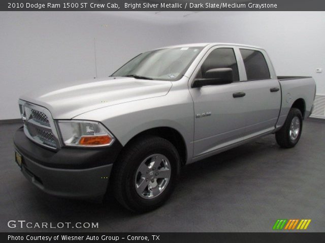 2010 Dodge Ram 1500 ST Crew Cab in Bright Silver Metallic