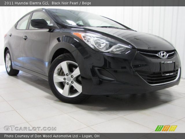 2011 Hyundai Elantra GLS in Black Noir Pearl