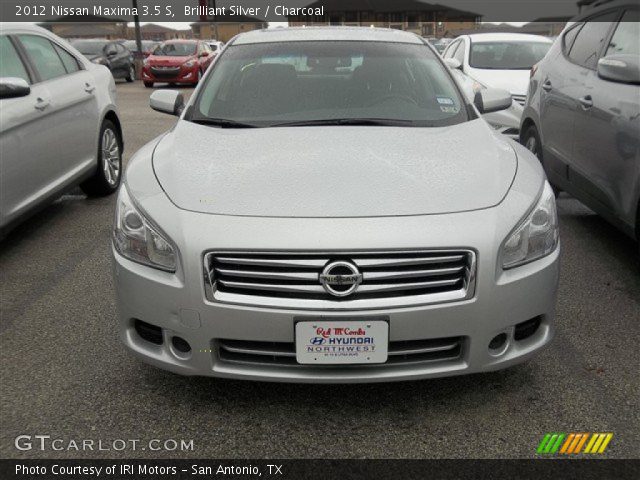 2012 Nissan Maxima 3.5 S in Brilliant Silver
