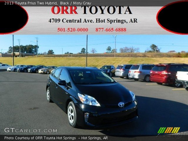 2013 Toyota Prius Two Hybrid in Black