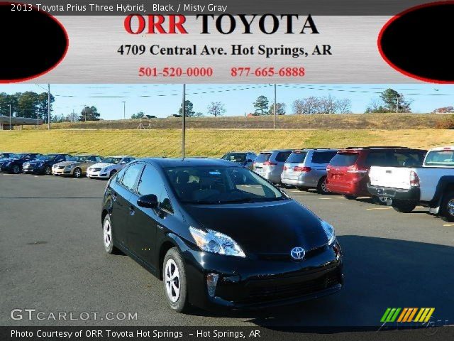 2013 Toyota Prius Three Hybrid in Black
