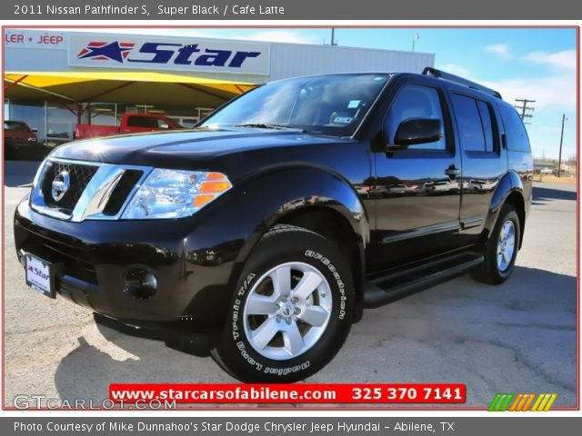 2011 Nissan Pathfinder S in Super Black