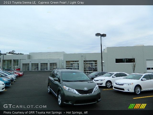 2013 Toyota Sienna LE in Cypress Green Pearl