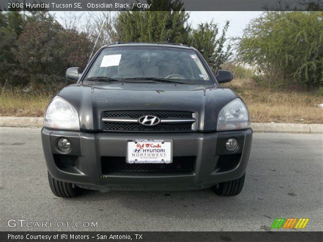 2008 Hyundai Tucson SE in Obsidian Black