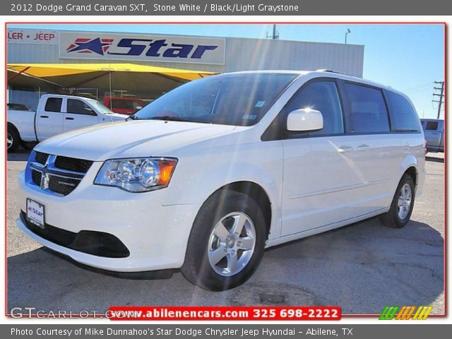 2012 Dodge Grand Caravan SXT in Stone White