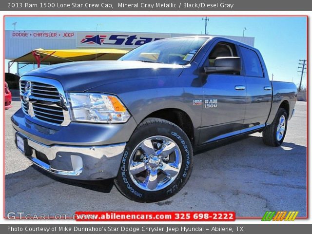 2013 Ram 1500 Lone Star Crew Cab in Mineral Gray Metallic