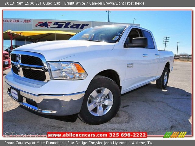 2013 Ram 1500 SLT Quad Cab in Bright White