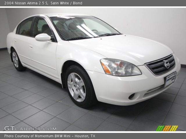 2004 Nissan Altima 2.5 S in Satin White