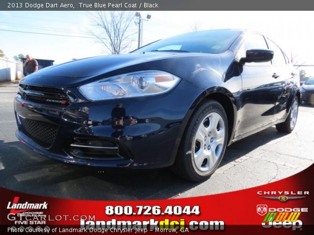 2013 Dodge Dart Aero in True Blue Pearl Coat