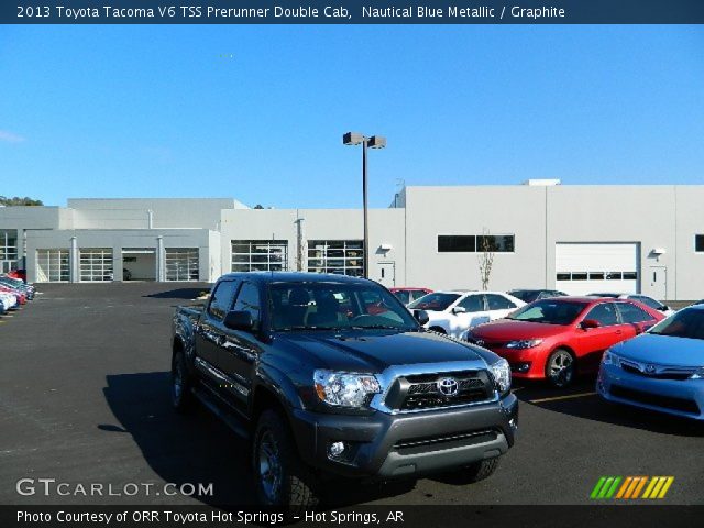 2013 Toyota Tacoma V6 TSS Prerunner Double Cab in Nautical Blue Metallic