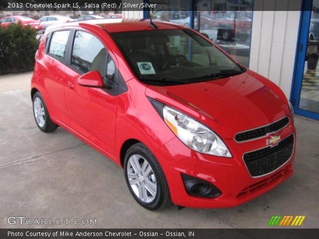 2013 Chevrolet Spark LS in Salsa (Red)